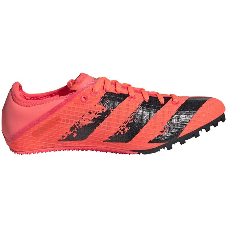 Adidas Sprintstar crava sapatos femininos FW9140 preto laranja