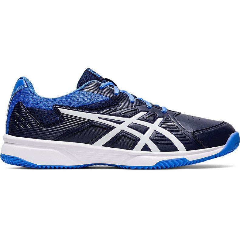 Sapatos masculinos Asics Court Slide Clay azul marinho-azul 1041A036 408 multicolorido