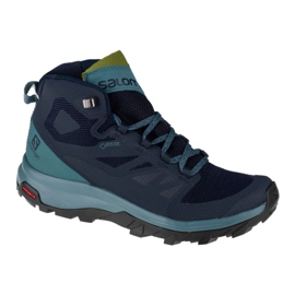 Salomon Outline Mid Gtx W 404846 azul marinho