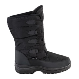 SHELOVET Botas altas de neve preto