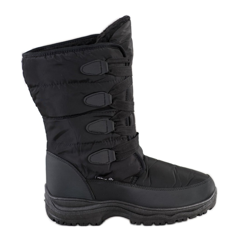 SHELOVET Botas altas de neve preto