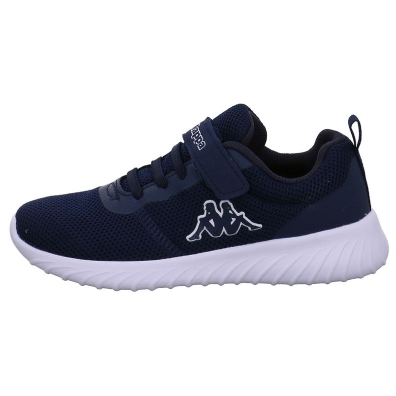 Sapatos infantis Kappa Ces K azul marinho e branco 260798K 6710