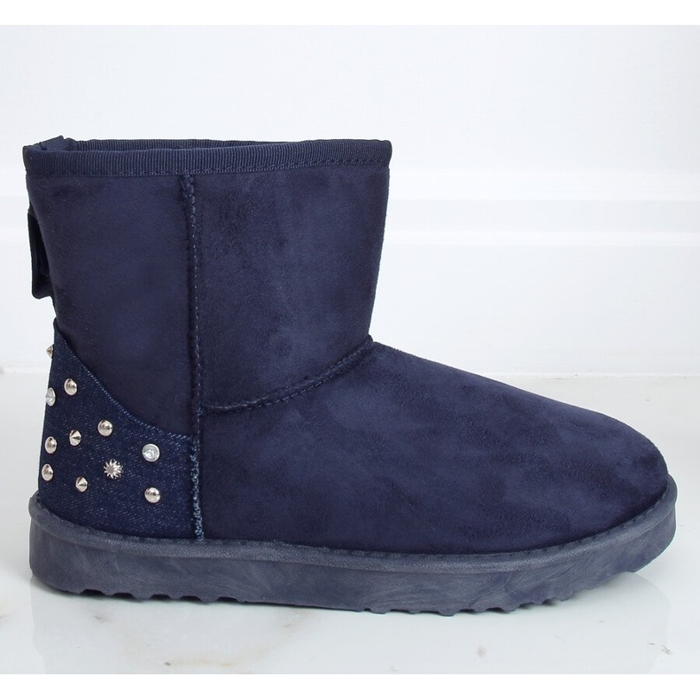 Botas de neve azuis femininas M297 Blue azul