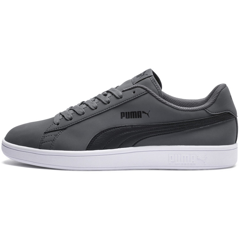 Sapatos masculinos Puma Smash v2 Buck cinza 365160 08