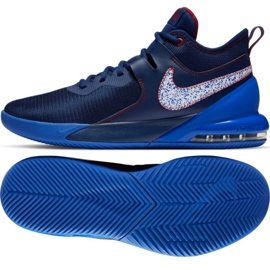 Tênis de basquete Nike Air Max Impact M CI1396 400 vermelho, azul marinho, azul azul-marinho
