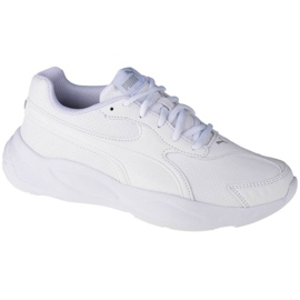 Puma 90S Runner Sl Jr 372929 01 branco azul marinho