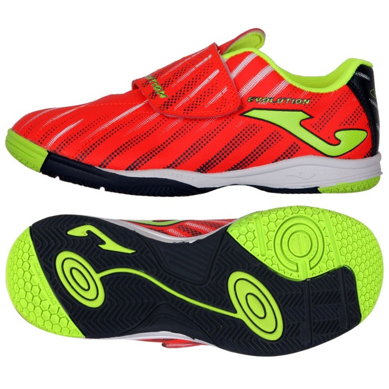 Joma Evolution 2007 In Jr.EJW.M2007.IN chuteiras vermelho preto vermelho