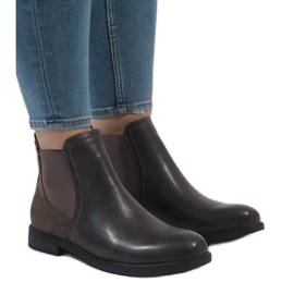 Botas isoladas cinza 6591