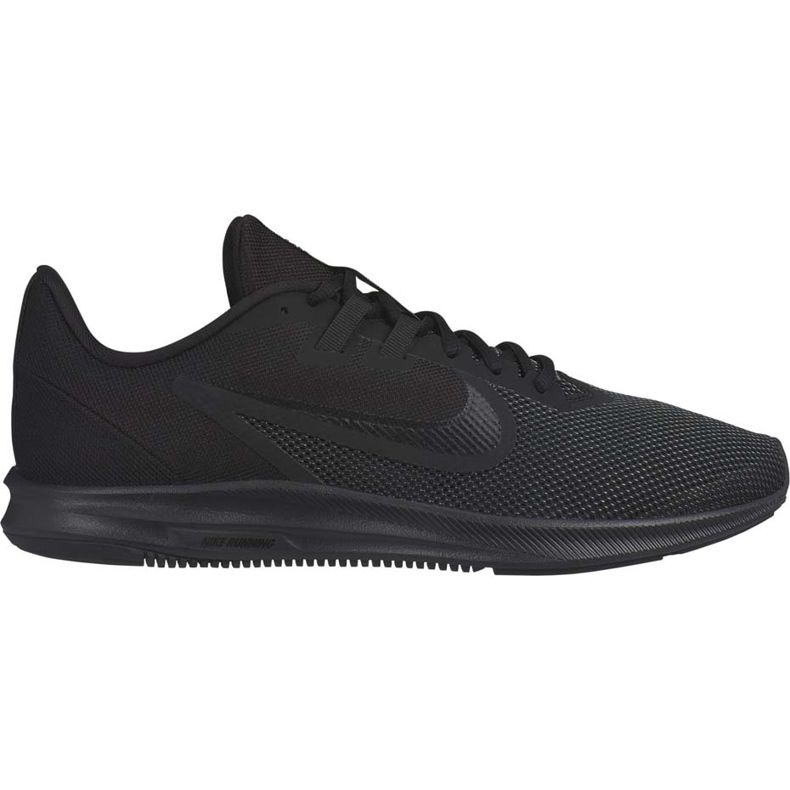 Tênis de corrida masculino Nike Downshifter 9 AQ7481 005 preto cinza