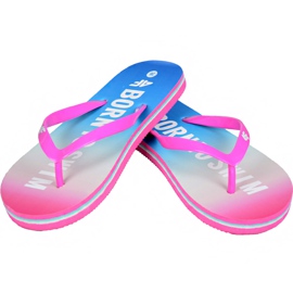 Chinelos para meninas 4FJ4L19 JKLD204 90S multicolor multicolorido