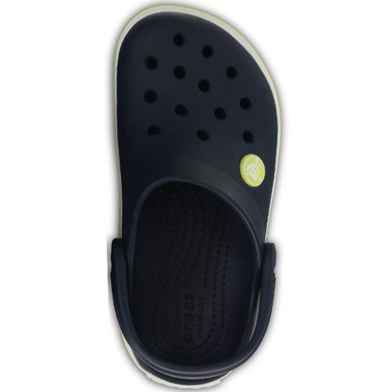 Sapatos Crocs Crocband Clog K Jr. 204537 42K preto azul marinho verde