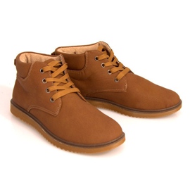 Botas masculinas quentes Sal Camel 1306 marrom