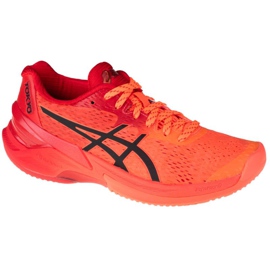 Tênis de voleibol Asics Sky Elite Ff Tokyo W 1052A047-701 multicolorido laranjas e vermelhos