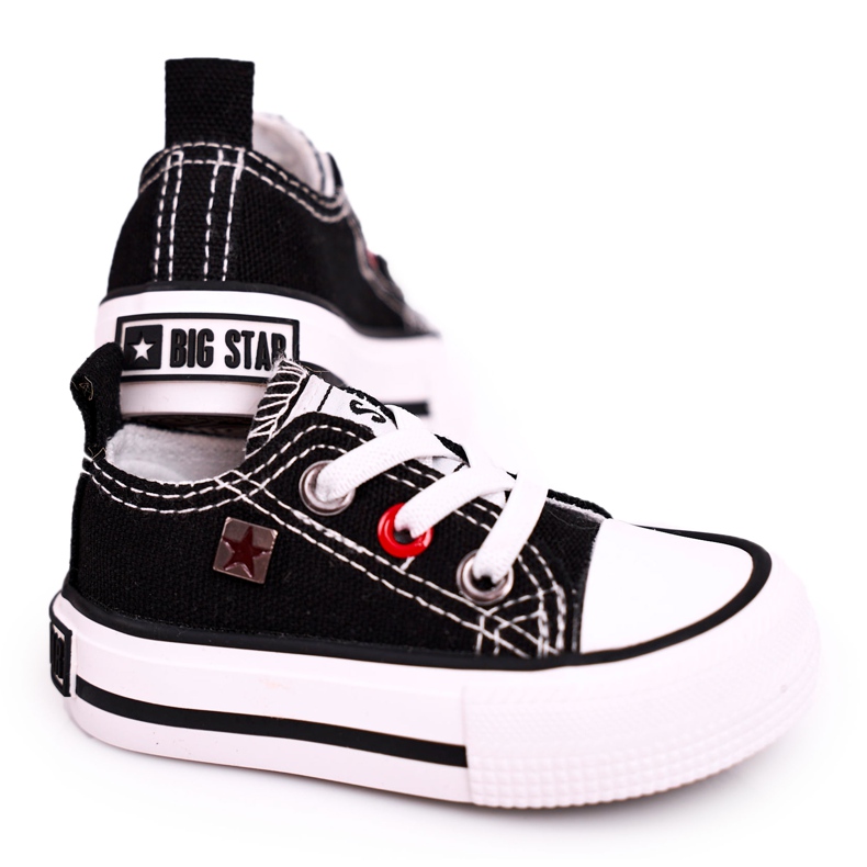 Tênis infantil clássico baixo Big Star HH374194 preto