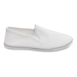 Tênis Lycra BL181-2 Branco Slip-On