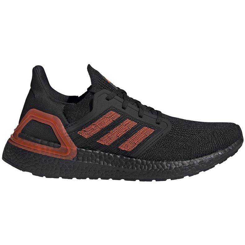 Sapatos masculinos Adidas Ultraboost 20 pretos EG0698