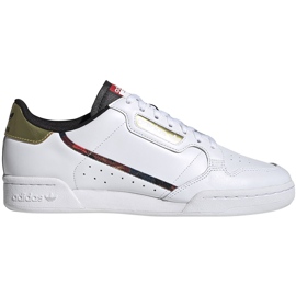 Sapatos masculinos Adidas Continental 80 brancos FW5325