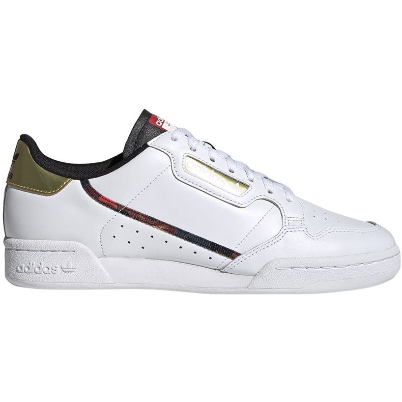 Sapatos masculinos Adidas Continental 80 brancos FW5325