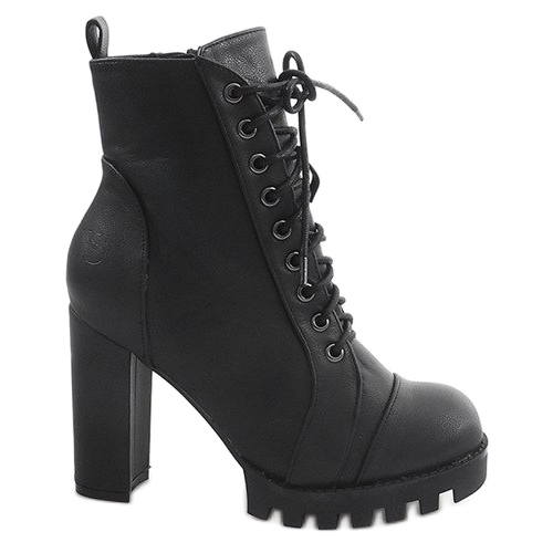 Botas Amarradas Workery 9102-1 Preto