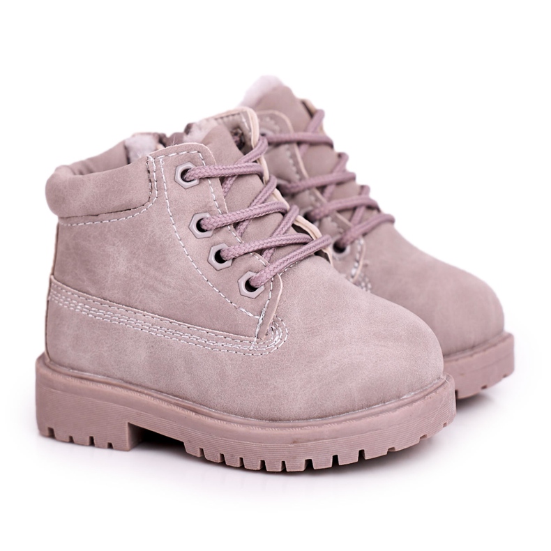 FRROCK Botas aquecedoras infantis Dexter cinza