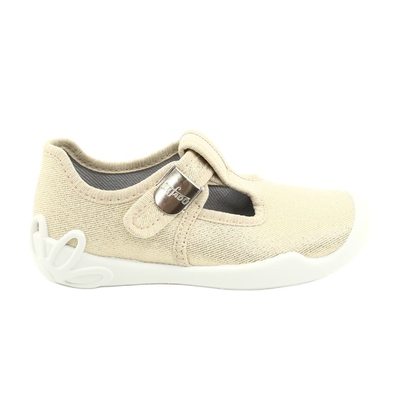 Sapatos infantis Befado blanka ouro 115X003 dourado
