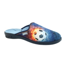 Calçados infantis coloridos Befado 707Y412 azul multicolorido