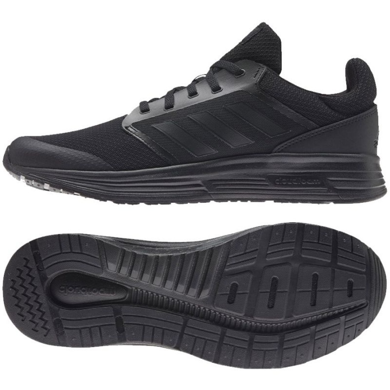 Tênis de corrida Adidas Galaxy 5 M FY6718 preto
