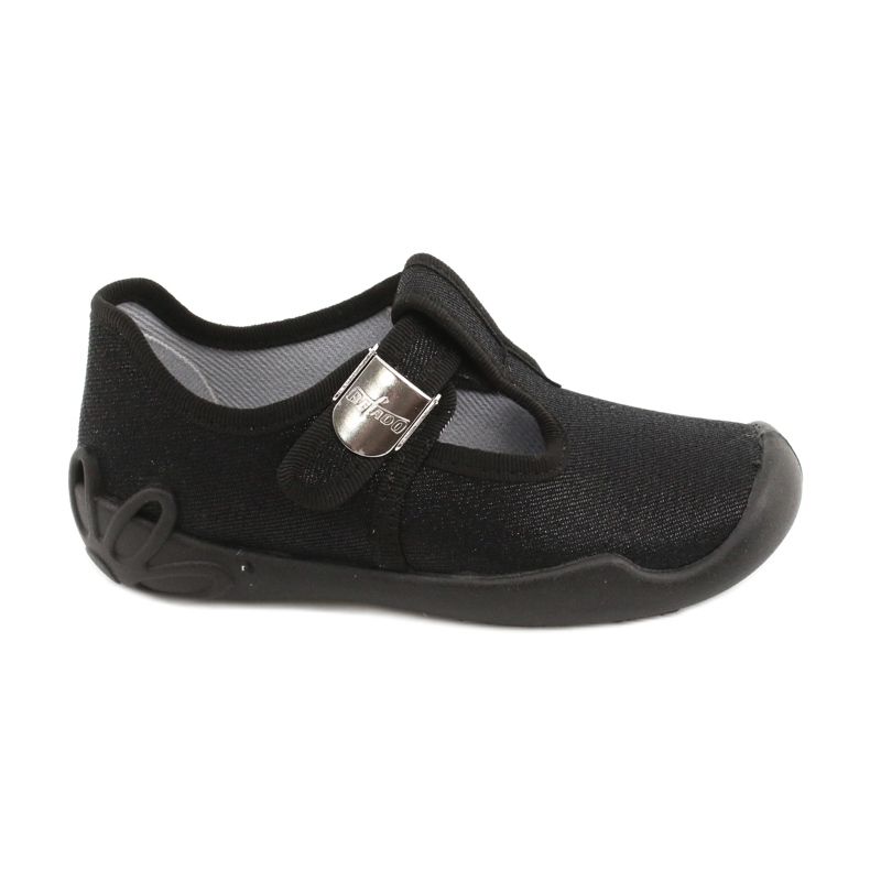 Sapatos infantis Befado blanka preto 115X006