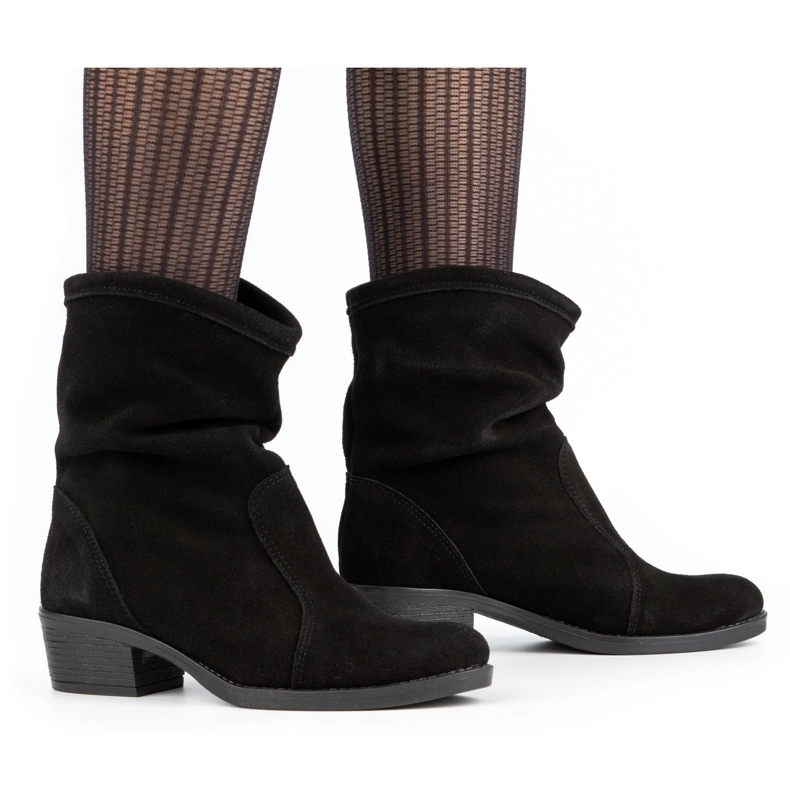 Olivier Sapatos de salto alto preto Mona