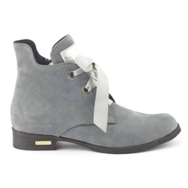 Olivier Botas Flora cinza com fita