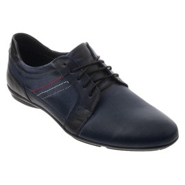 Polbut Sapatos masculinos casuais J33 azul marinho azul-marinho
