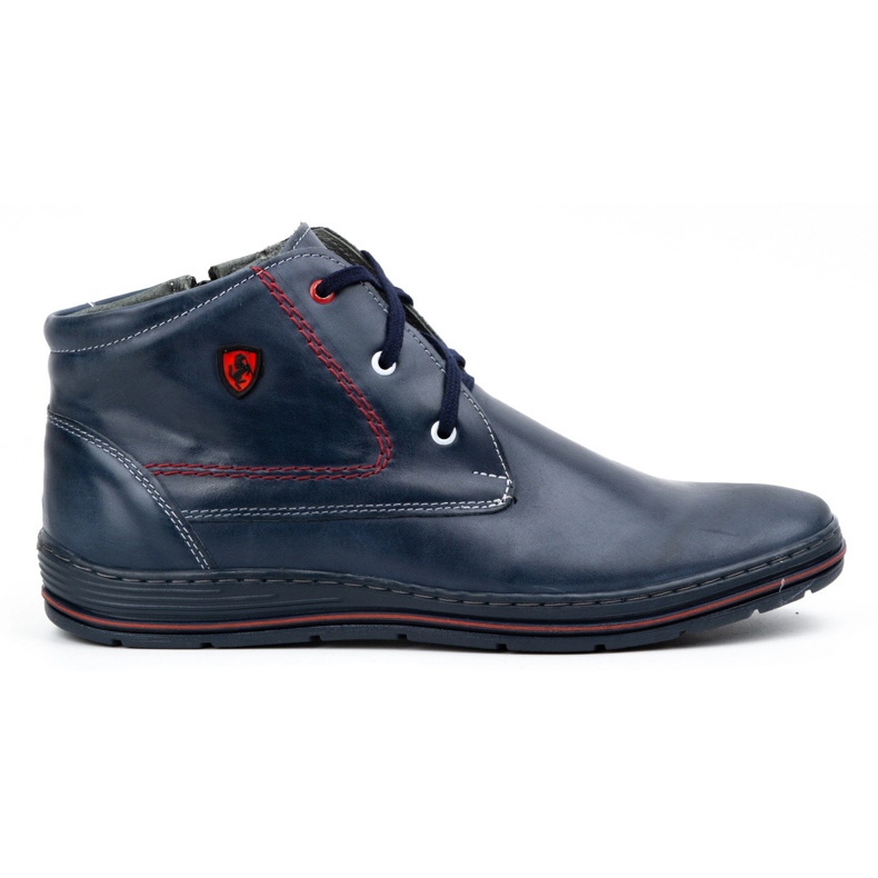 Polbut 339 sapatos masculinos azul marinho
