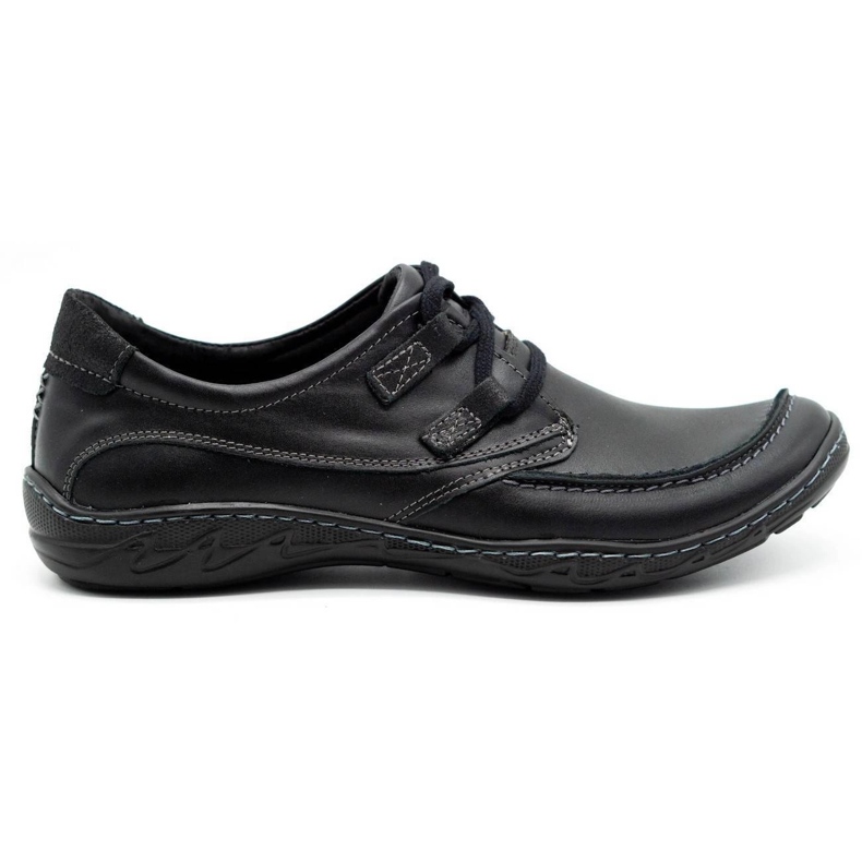 KOMODO Sapatos masculinos 583 pretos