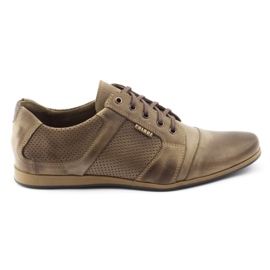 Polbut Sapatos masculinos casuais C34P marrom