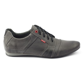 Polbut Sapatos masculinos casuais C34P Cinza Polbut Sapatos masculinos casuais C34P Cinza