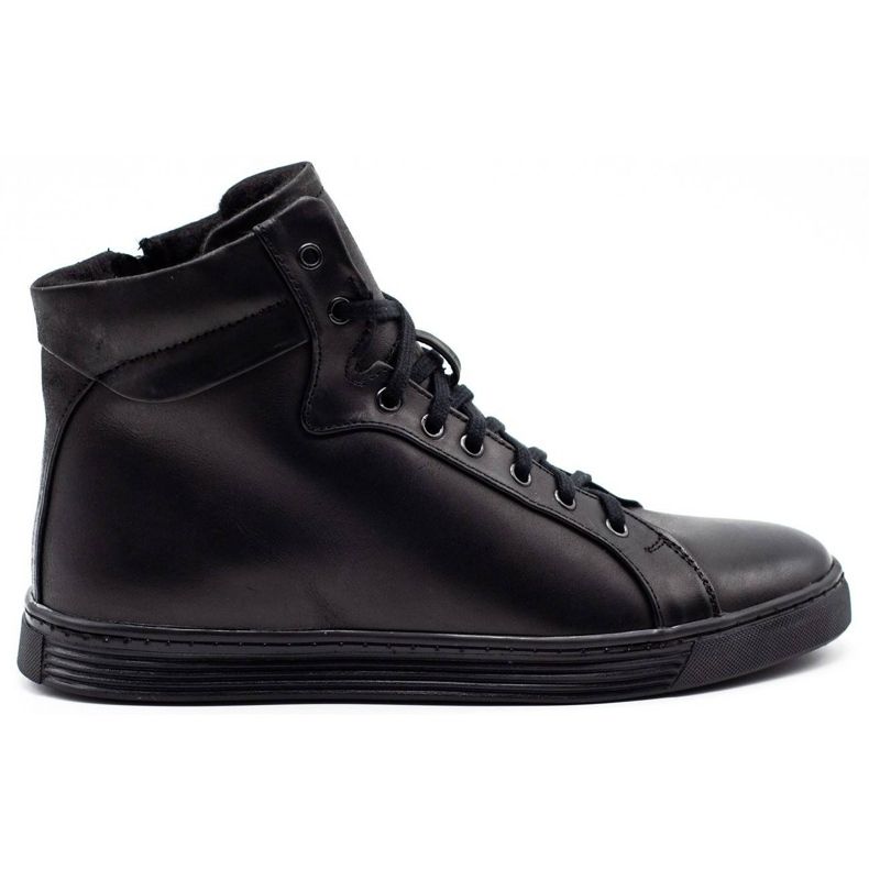 KENT Sapatos masculinos creepersy com isolamento 306 preto