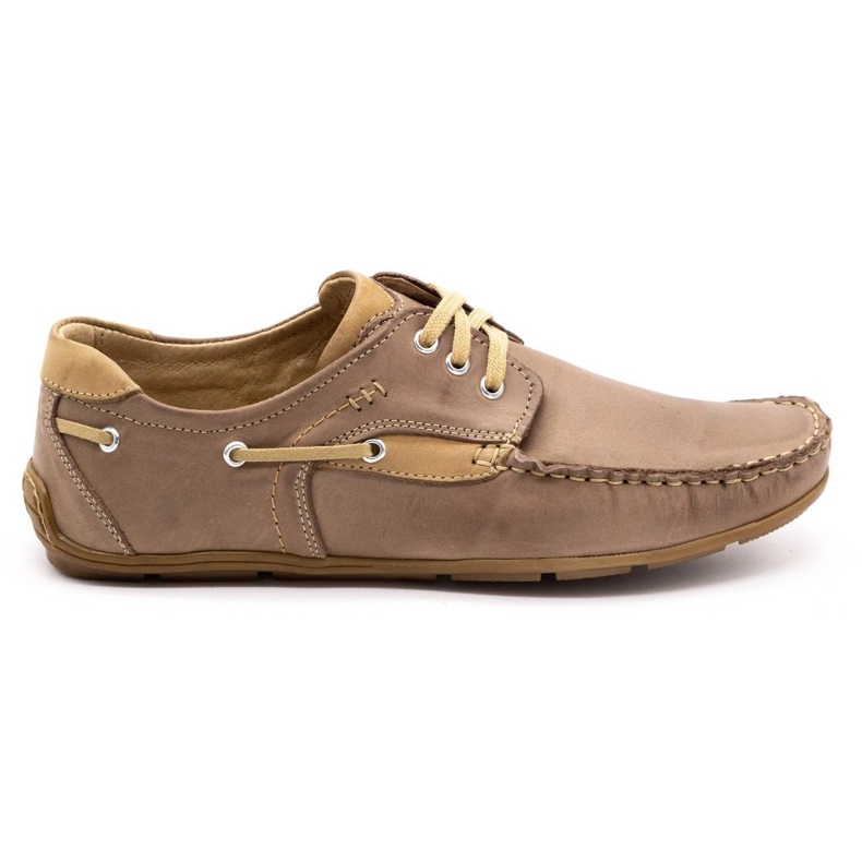 KENT Sapatos masculinos mocassins 208 marrom castanho