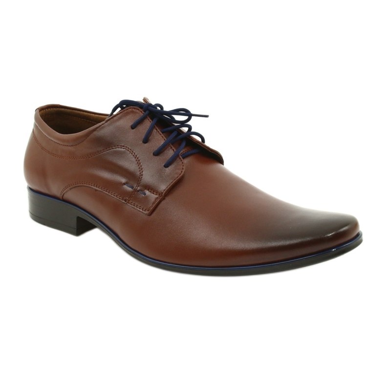 Olivier Sapatos formais masculinos 277 marrons castanho