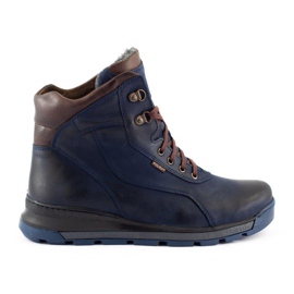 Polbut Sapatos de inverno masculino J63s azul marinho azul-marinho