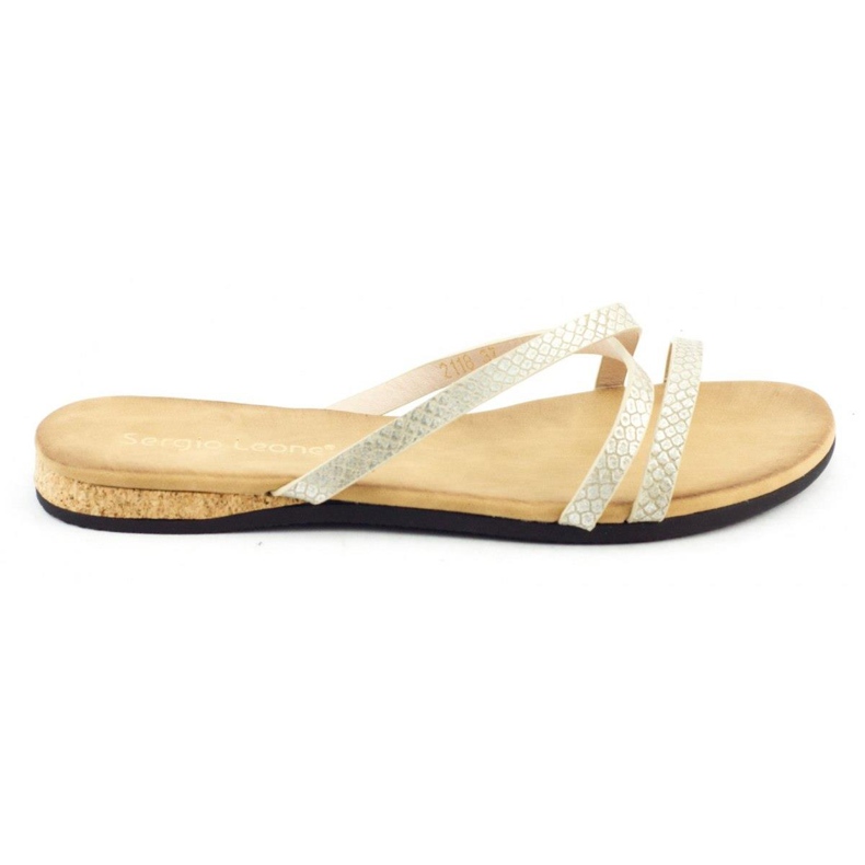 Sergio Leone Chinelos dourados 2118