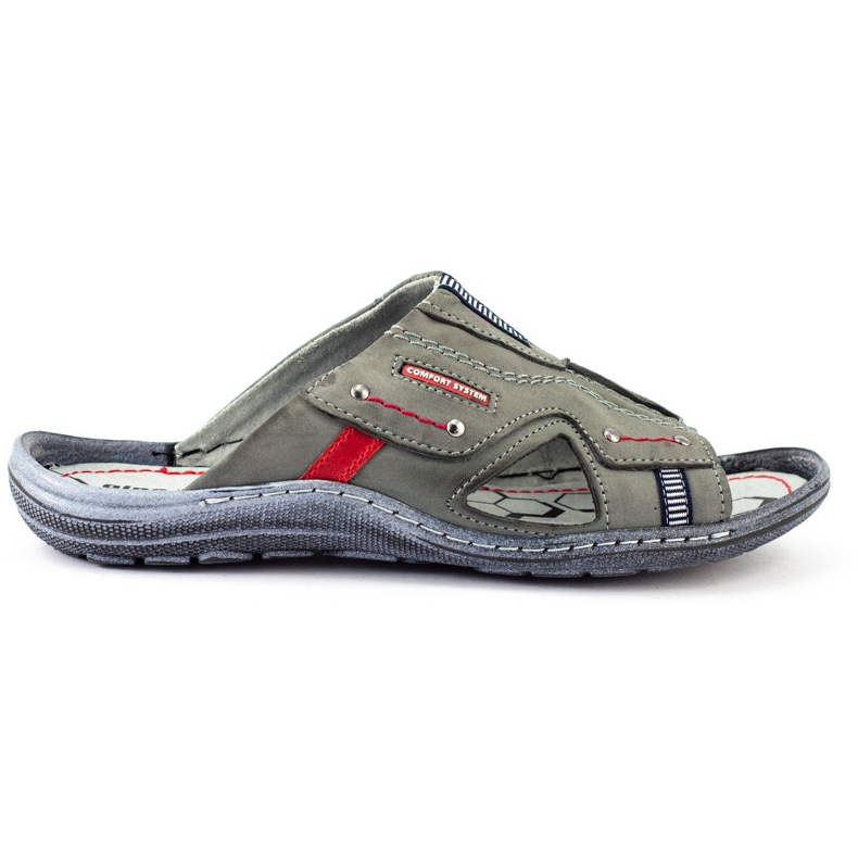 Chinelos masculinos 334GT cinza