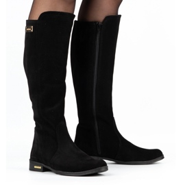 Olivier Botas pretas elegantes Klara preto Olivier Botas pretas elegantes Klara preto