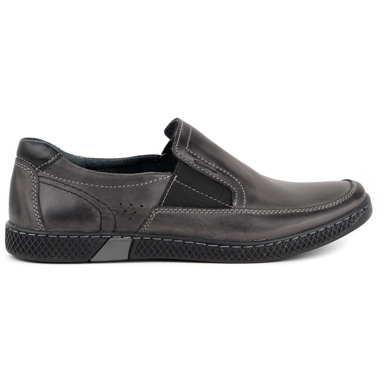 KOMODO Mocassins cinza masculinos 912