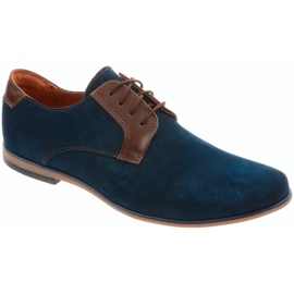 Olivier Sapatos formais masculino 102 azul marinho azul-marinho