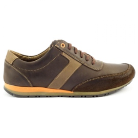 Sapatos masculinos marrons 293GT marrom