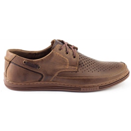Polbut Sapatos masculinos abertos J44L marrom
