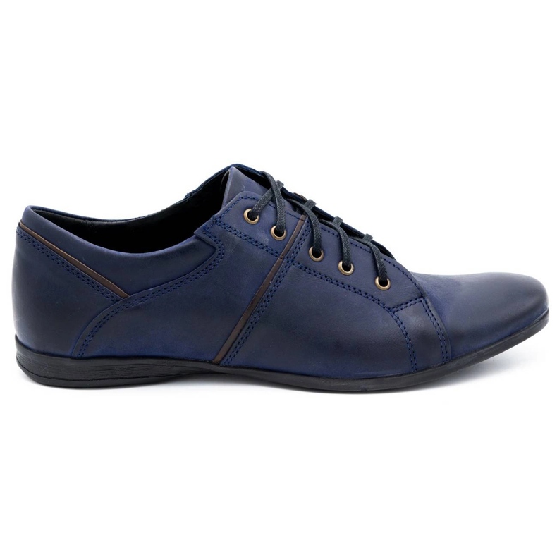 Polbut Sapatos masculinos C25 azul marinho