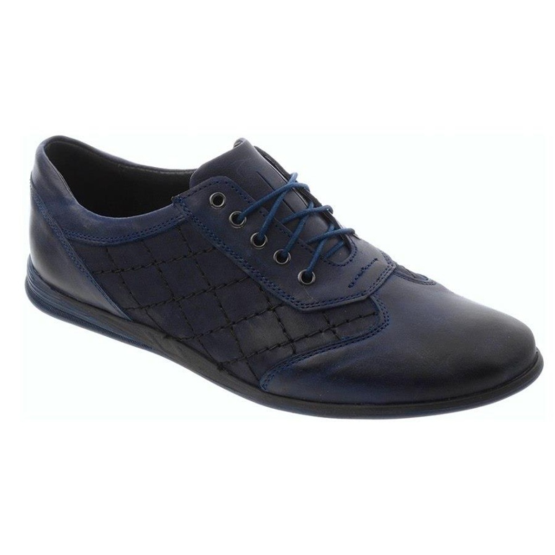 Polbut Sapatos casuais masculinos C7 azul marinho