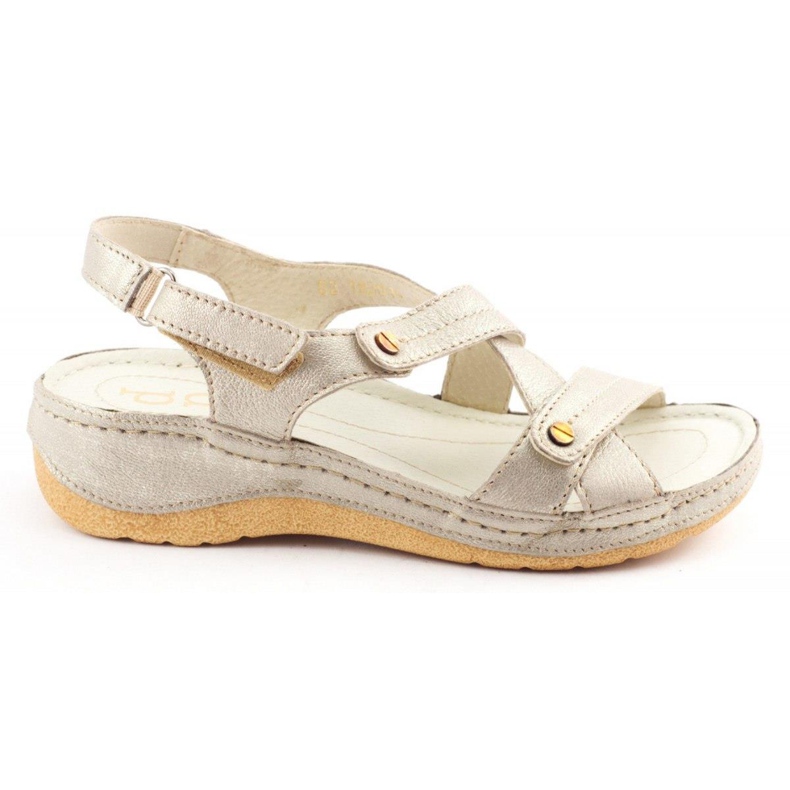 Dolce Pietro Sandálias douradas femininas 2014 dourado