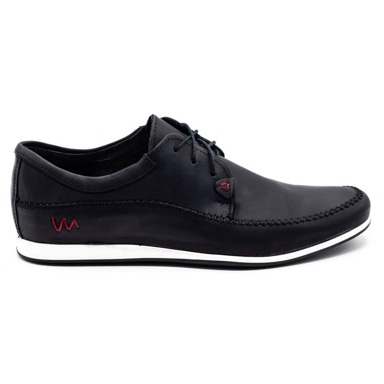 Polbut Sapatos masculinos de couro C22 preto